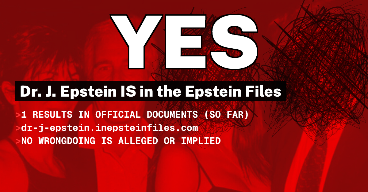 Dr. J. Epstein | Epstein Files Search